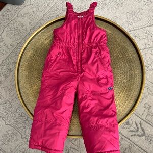 OSHKOSH toddler girls snow bibs